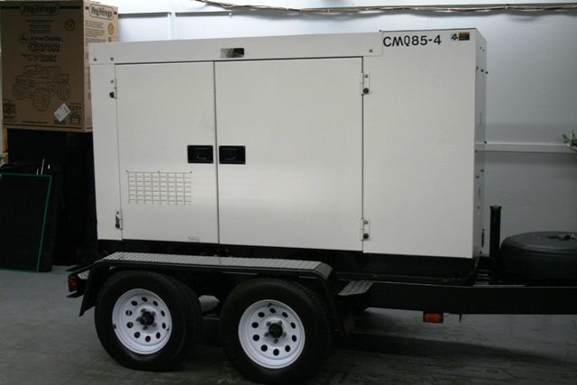 MQ Power WhisperWatt Trailer Mounted Diesel Generator  