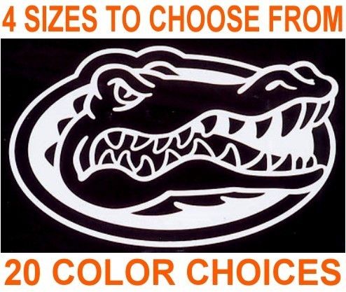 FLORIDA GATORS VINYL DECAL STICKER SWAMP FL MUD BOG XL  