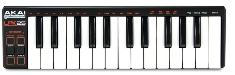 Akai LPK25 MIDI Performance Keyboard USB   BRAND NEW  