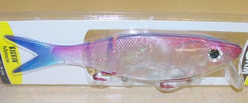 10 Storm Kickin Minnow Musky Muskie Pike Purple  