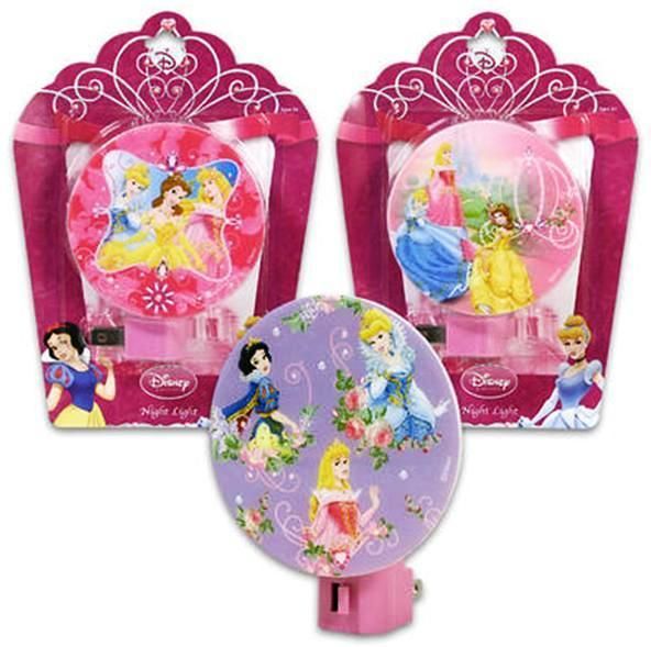 CINDERELLA SNOW WHITE SLEEPING BEAUTY BELLE NIGHT LIGHT  