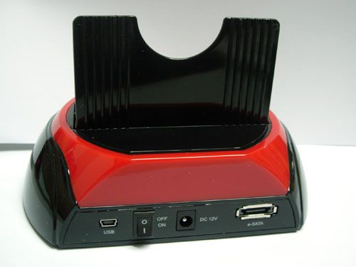 SATA HDD Dock Docking Station SD/CF HUB eSATA   