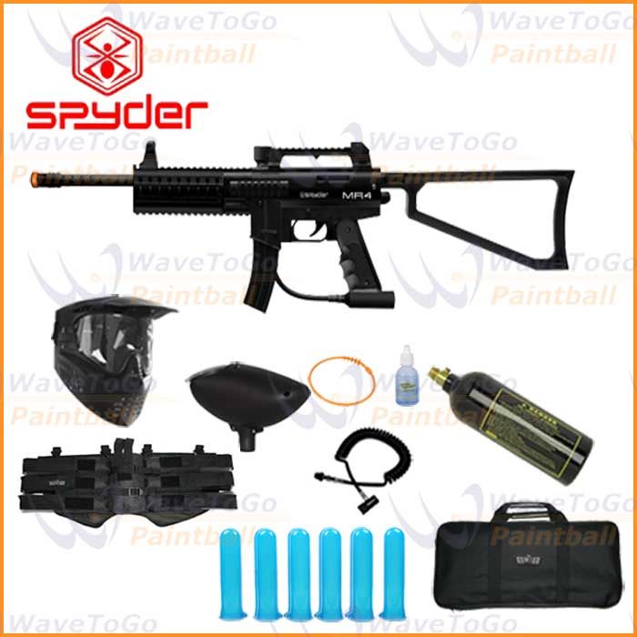   bidding on the BRAND NEW Spyder MR4 Paintball Package, that includes