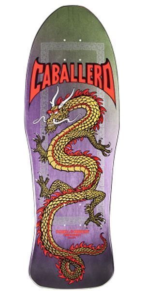 Powell Peralta Steve Caballero CHINESE DRAGON Skateboard Deck PEARL 