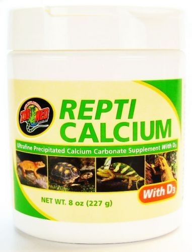 Repti Calcium with D3 8oz Reptile Supplement A34 8  