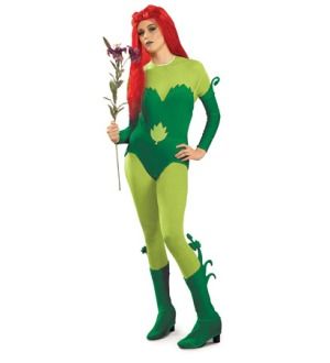 GOTHAM GIRLS POISON IVY VELVET ADULT MEDIUM Costume NEW  