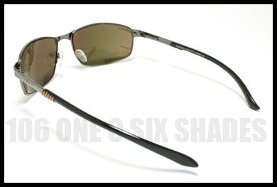 CLASSIC Fashion Mens Sunglasses Yellow Lens GUN METAL  