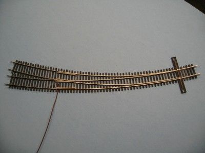 HO curved #8 RH 40 code 83 Micro Engineering rail  