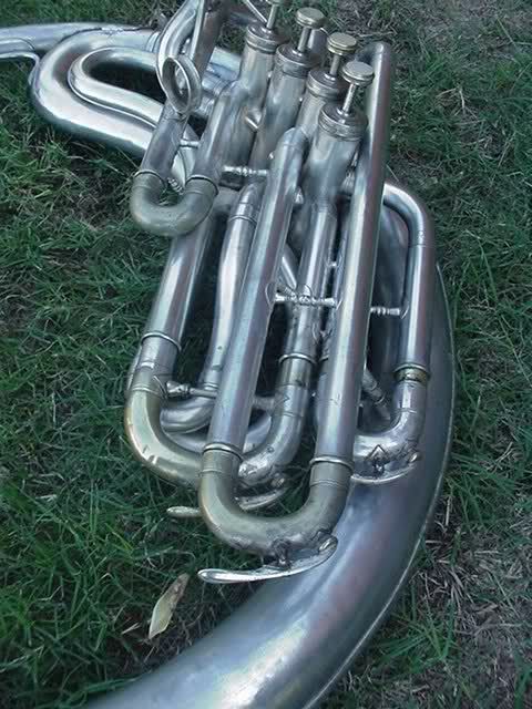 CONN 28K 4 VALVE Eb SOUSAPHONE satin silver, excellent condition, 100% 