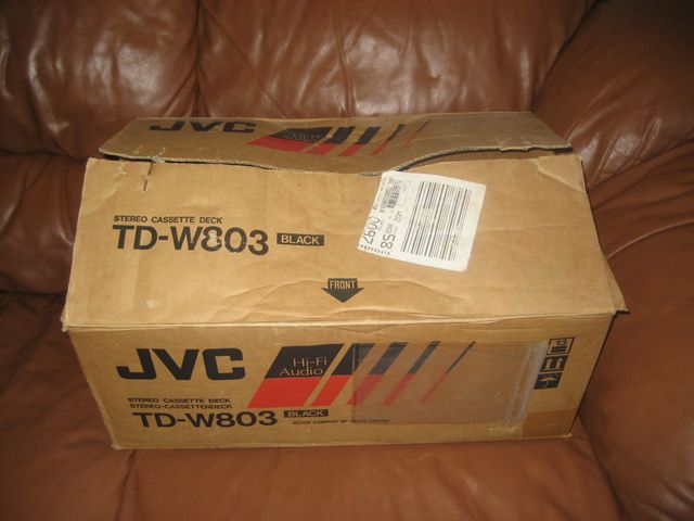 JVC TD W803 Stereo Dual Cassette Deck Hi Fi Audio  