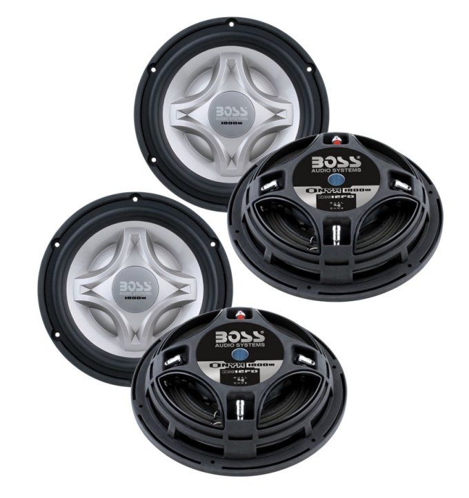 BOSS NX12FD 12 7200W Shallow/Flat Subwoofers Subs  