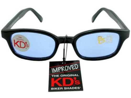 KD Shades Sunglasses Blue Lens   KDs Glasses NEW  