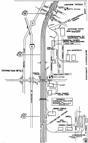 Conrail South Jersey / Philadelphia Shared Assets Maps  