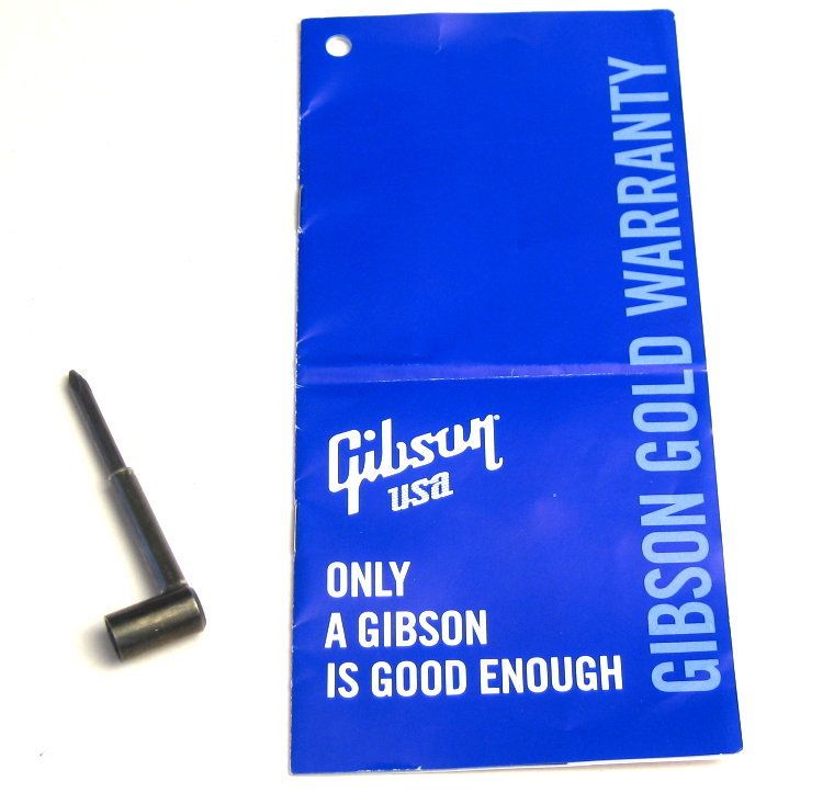 GIBSON CASE CANDY WARRANTY TRUSS ROD WRENCH les paul sg  