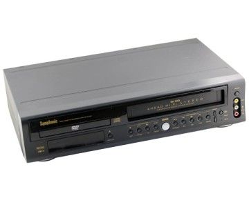 Symphonic with TV Tuner 2 in 1 DVD+VCR Combo WF802  