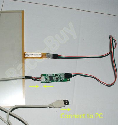 13 169 USB Panel Kit Set Touch Screen for windows 7  