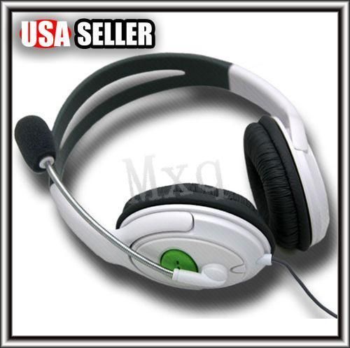 NEW Headphone Headset With Microphone For XBOX 360 LIVE  