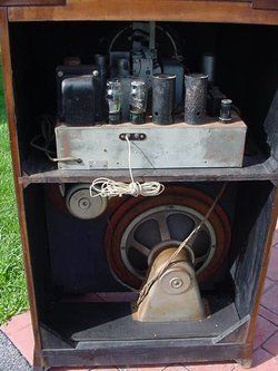 Zenith 12A58 Console Radio  